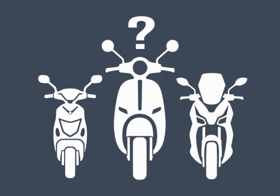 Welcher Motorroller passt zu mir? 25 km/h, 45 km/h oder 125 ccm? - Welcher Motorroller passt zu mir? 25 km/h, 45km/h oder 125 ccm