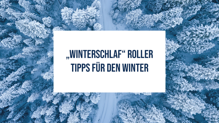 Tipps für Ihren Motorroller im Winter - Motorroller Tipps für den Winter