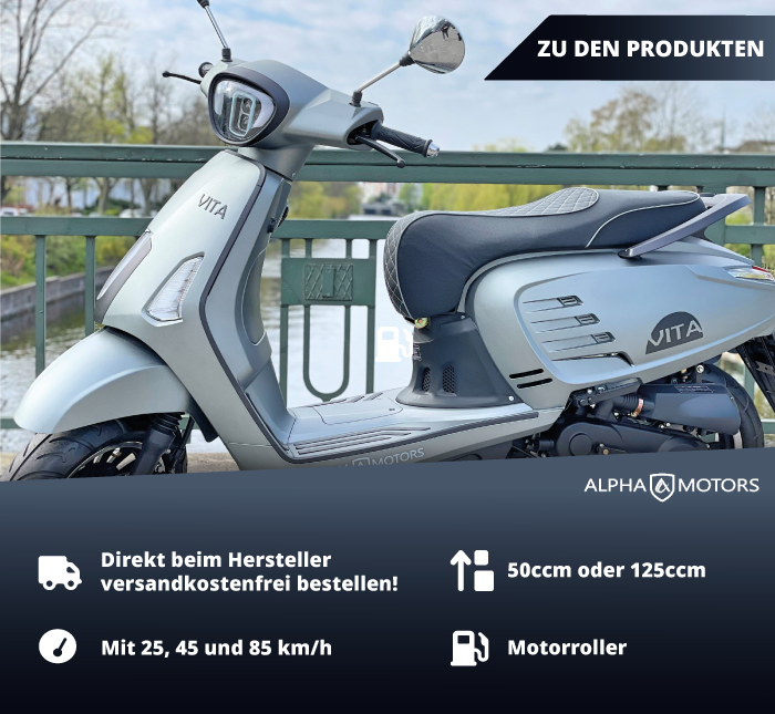 Alpha Mobil | Motorroller | Elektroroller | Elektromobile | E-Bikes | Alpha Motors
