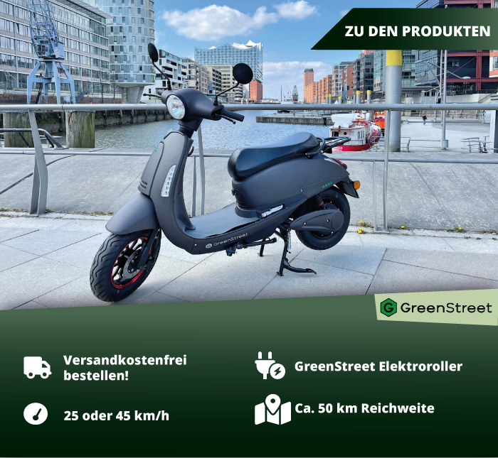 Alpha Mobil | Motorroller | Elektroroller | Elektromobile | E-Bikes | GreenStreet