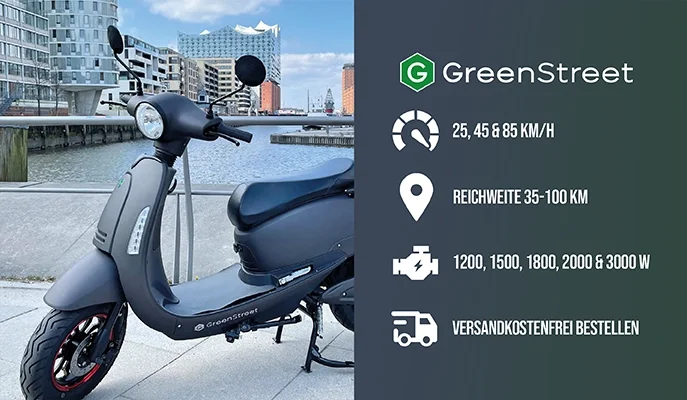 Alpha Mobil | Motorroller | Elektroroller | Elektromobile | E-Bikes| GreenStreet