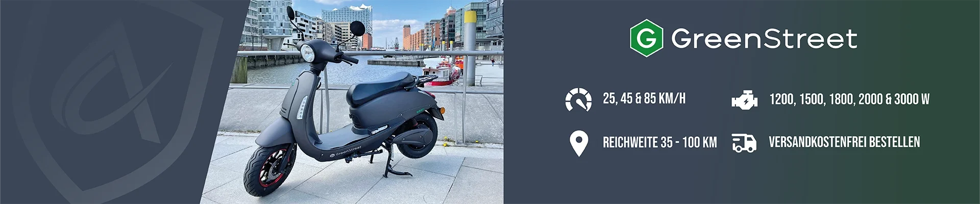 Alpha Mobil | Motorroller | Elektroroller | Elektromobile | E-Bikes | GreenStreet