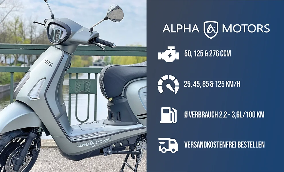 Alpha Mobil | Motorroller | Elektroroller | Elektromobile | E-Bikes | Alpha Motors