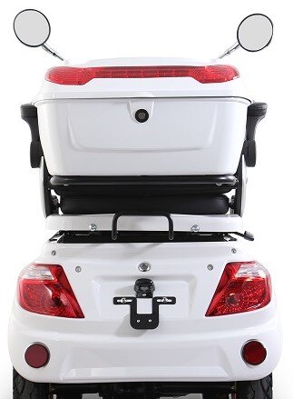 Topcase E-Mover weiß (Gepäckbox inkl. Halterung)