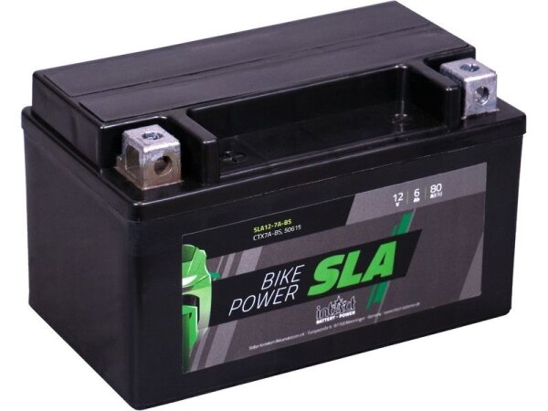 Batterie 12V 6Ah IntAct Bike-Power AGM SLA