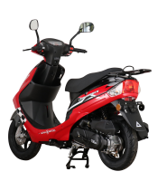 Mofaroller CityLeader 50 ccm 25 kmh EURO 5 rot