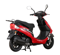 Mofaroller CityLeader 50 ccm 25 kmh EURO 5 rot