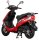 Mofaroller CityLeader 50 ccm 25 kmh EURO 5 rot