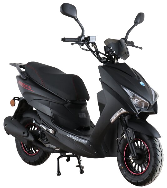 Motorroller Speedstar FI 50 ccm 45 km/h EURO 5 mattschwarz