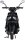 Motorroller Speedstar FI 50 ccm 45 km/h EURO 5 mattschwarz