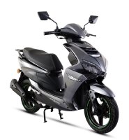 Motorroller Powermax 50 ccm 45 km/h EURO 5 dunkelgrau