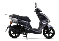 Motorroller Powermax 50 ccm 45 km/h EURO 5 dunkelgrau