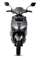 Motorroller Powermax 50 ccm 45 km/h EURO 5 dunkelgrau