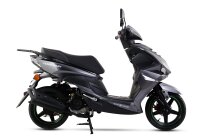 Motorroller Powermax 50 ccm 45 kmh EURO 5 dunkelgrau