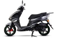 Motorroller Powermax 50 ccm 45 kmh EURO 5 dunkelgrau