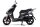 Motorroller Powermax 50 ccm 45 km/h EURO 5 dunkelgrau