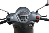 Motorroller Vita 50 ccm 45 km/h EURO 5 mattgrau