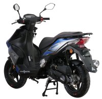 Motorroller Mustang FI 50 ccm 45 kmh EURO 5 blau-grau