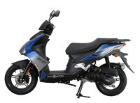 Motorroller Mustang FI 50 ccm 45 kmh EURO 5 blau-grau