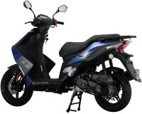 Motorroller Mustang FI 50 ccm 45 kmh EURO 5 blau-grau