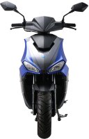 Motorroller Mustang FI 50 ccm 45 kmh EURO 5 blau-grau