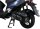 Motorroller Mustang FI 50 ccm 45 kmh EURO 5 blau-grau