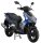 Motorroller Mustang FI 50 ccm 45 kmh EURO 5 blau-grau