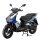 Motorroller Mustang FI 50 ccm 45 kmh EURO 5 blau-grau