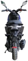Motorroller Shark 50 ccm 45 km/h EURO 5 mattschwarz