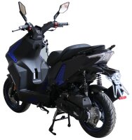Motorroller Shark 50 ccm 45 km/h EURO 5 mattschwarz