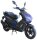 Motorroller Shark 50 ccm 45 km/h EURO 5 mattschwarz
