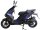 Motorroller Shark 50 ccm 45 km/h EURO 5 mattschwarz
