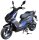Motorroller Shark 50 ccm 45 km/h EURO 5 mattschwarz