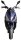 Motorroller Shark 50 ccm 45 km/h EURO 5 mattschwarz