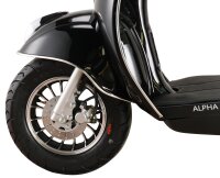 Motorroller Venus 50 ccm 45 km/h EURO 5 schwarz