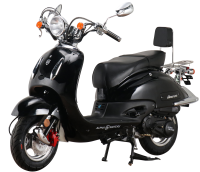 Motorroller Firenze 50 ccm 45 km/h EURO 5 schwarz