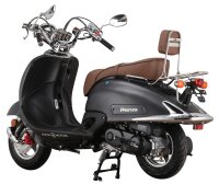 Motorroller Firenze 50 ccm 45 km/h EURO 5 mattschwarz