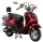 Mofaroller Firenze 50 ccm 25 km/h EURO 5 weinrot