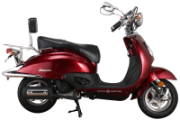 Motorroller Firenze 50 ccm 45 km/h EURO 5 weinrot