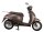 Motorroller Cappucino 50 ccm 45 km/h EURO 5 mattbraun