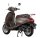 Motorroller Cappucino 50 ccm 45 km/h EURO 5 mattbraun