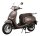 Motorroller Cappucino 50 ccm 45 km/h EURO 5 mattbraun
