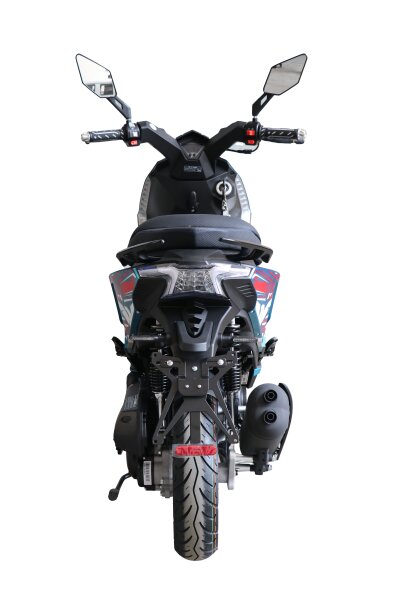 Alpha Motors Motorroller Speedstar FI 50 ccm 45 km/h EURO 5 mattschwarz  inkl. Topcase online kaufen bei Netto