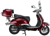 Mofaroller Firenze Limited 50 ccm 25 km/h EURO 5 weinrot