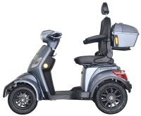 Elektromobil E-Mover Deluxe 1000 W 20 km/h inkl. Topcase dunkelgrau