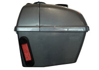 Topcase E-Mover Deluxe dunkelgrau (Gepäckbox inkl. Halterung)