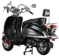 Motorroller Retro Firenze 125 ccm 85 km/h EURO 5 schwarz