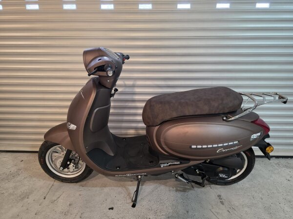 Motorroller Cappucino 50 ccm 45 km/h EURO 5 mattbraun - 185 km