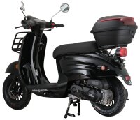 Motorroller Adria 50 ccm 45 km/h EURO 5 schwarz inkl. Topcase