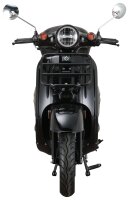 Motorroller Adria 50 ccm 45 km/h EURO 5 schwarz inkl. Topcase